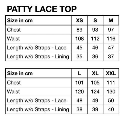 HUNKØN Patty Lace Top Tops Cream