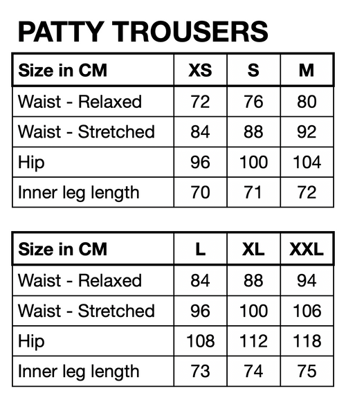HUNKØN Patty Lace Trousers Trousers Cream