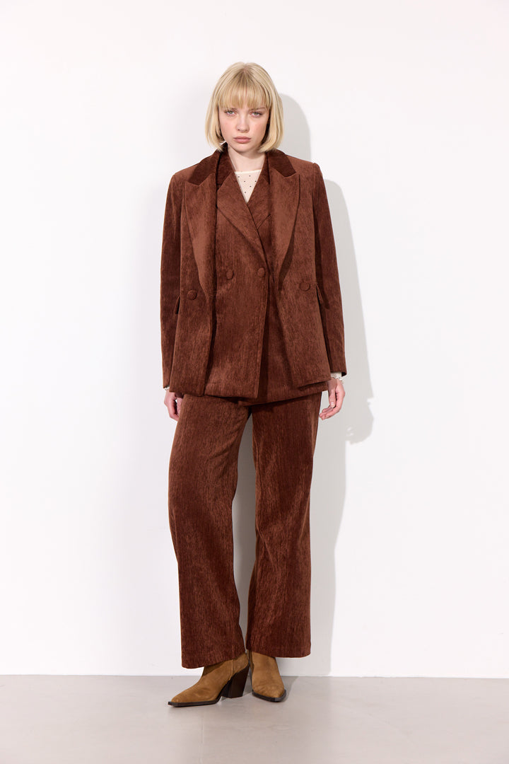 HUNKØN Petra Vest Vests Brown