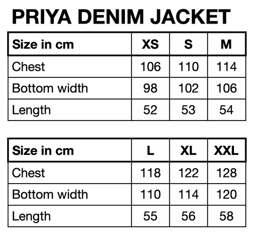 HUNKØN Priya Gem Jacket Jackets Light Denim