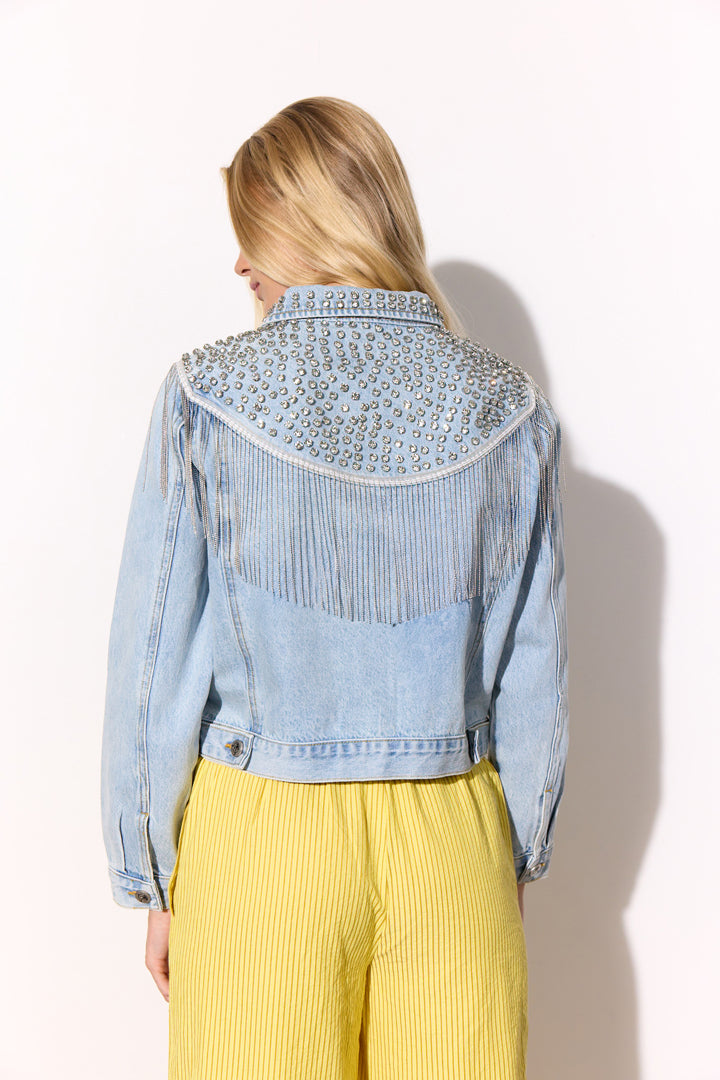 HUNKØN Priya Gem Jacket Jackets Light Denim