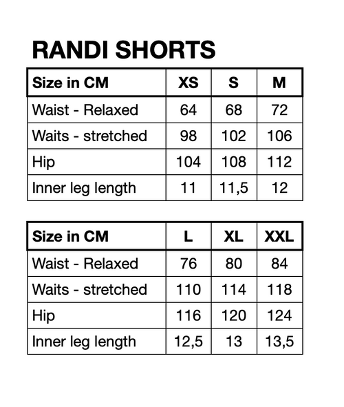 HUNKØN Randi Shorts Shorts Green Striped