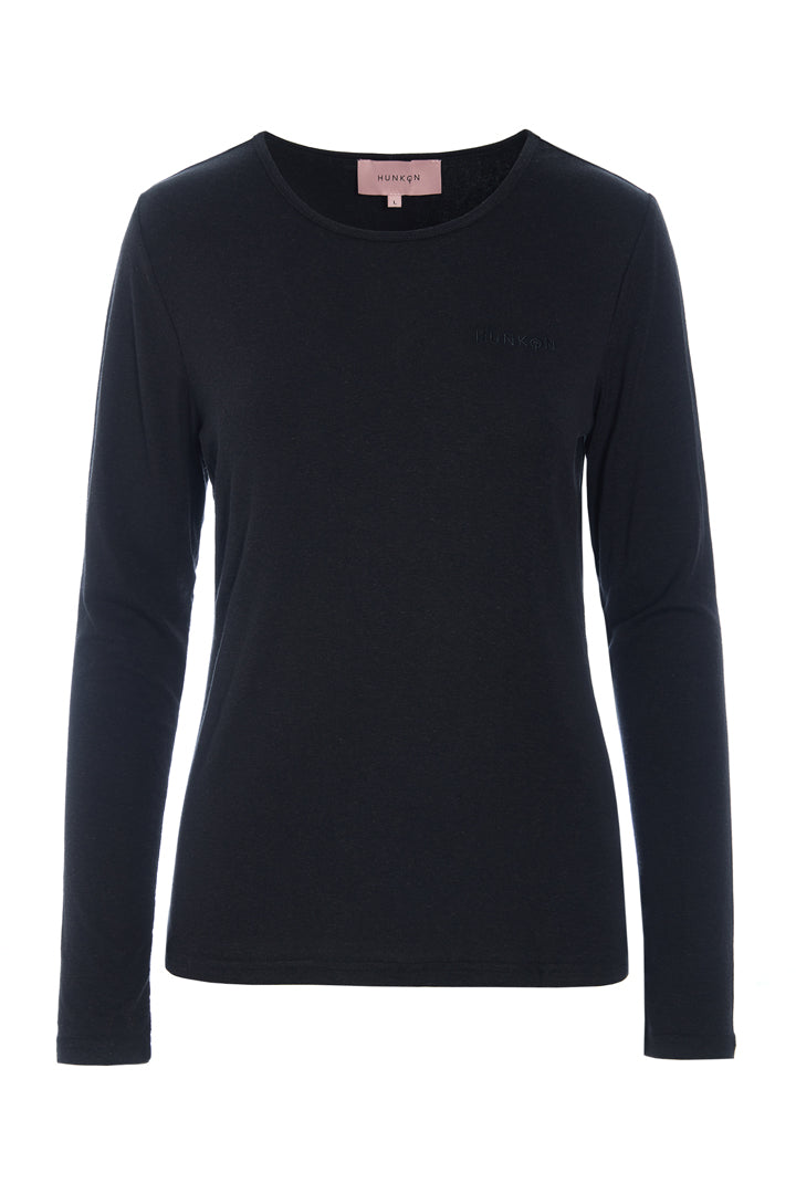 HUNKØN Rebekka Blouse Blouses Black