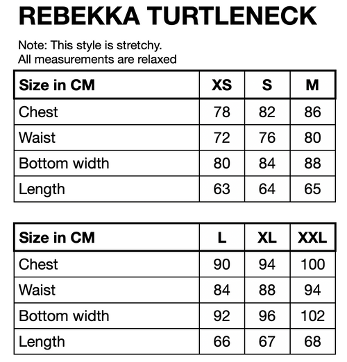 HUNKØN Rebekka Turtleneck Blouses Brown