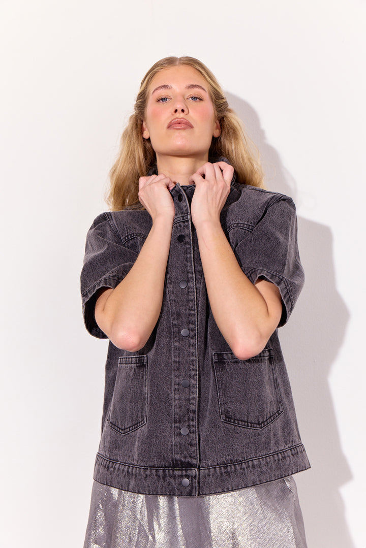 HUNKØN Renata Shirt Shirts Black
