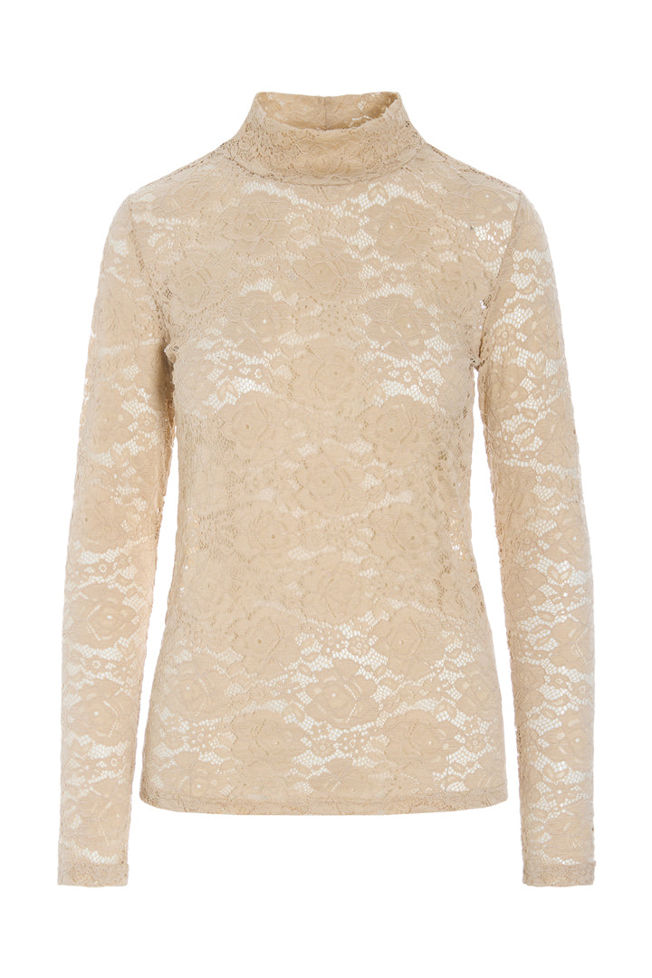 HUNKØN Ronja Blouse Blouses Beige