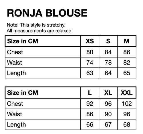 HUNKØN Ronja Blouse Blouses Beige