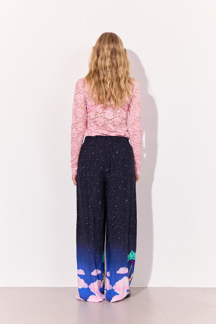HUNKØN Ronja Blouse Blouses Rose