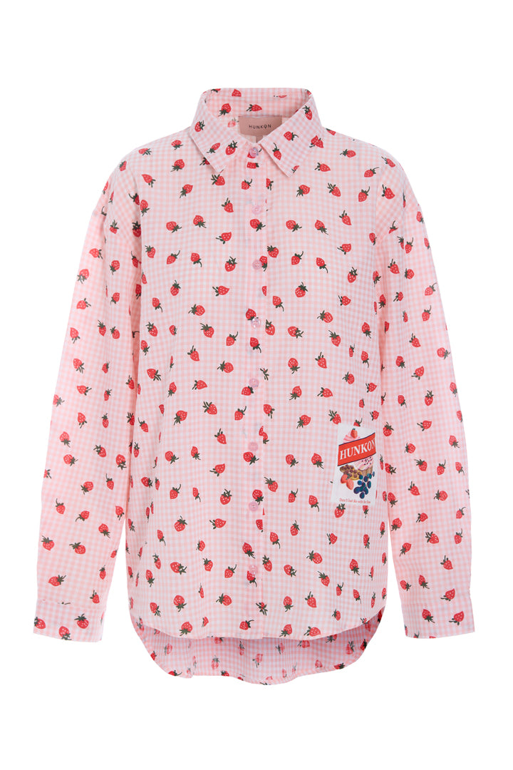 HUNKØN Ruth Shirt Shirts Pink