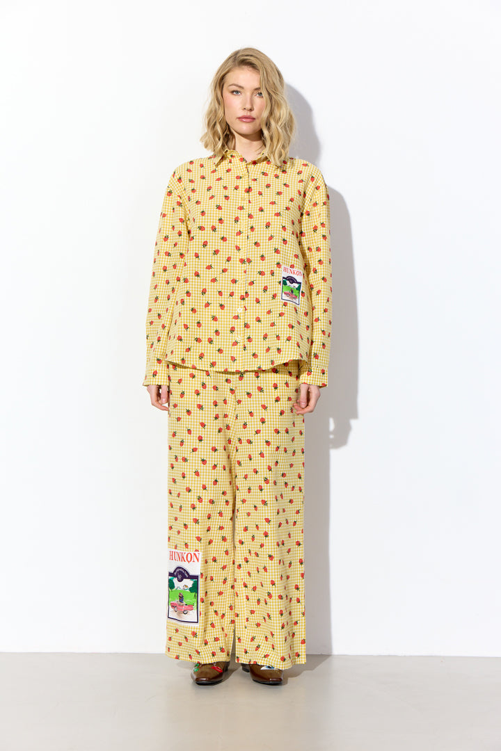 HUNKØN Ruth Shirt Shirts Yellow