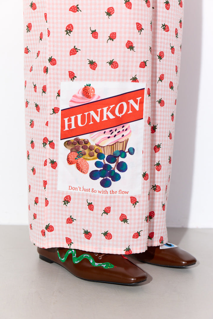HUNKØN Ruth Trousers Trousers Pink
