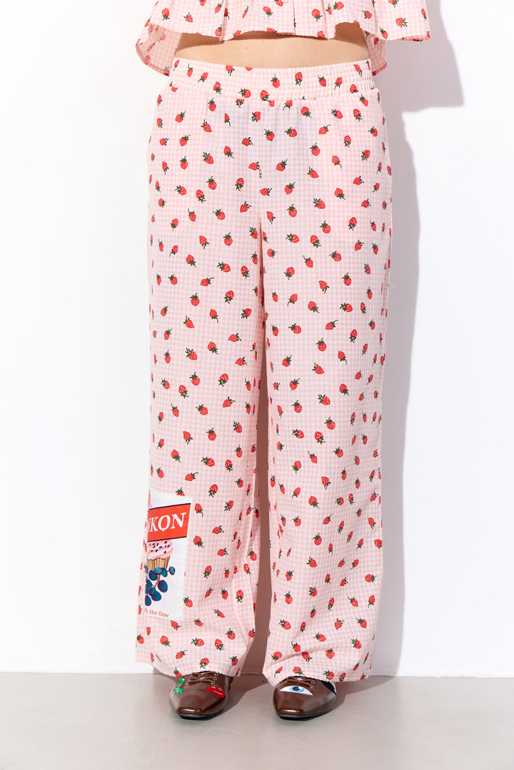 HUNKØN Ruth Trousers Trousers Pink