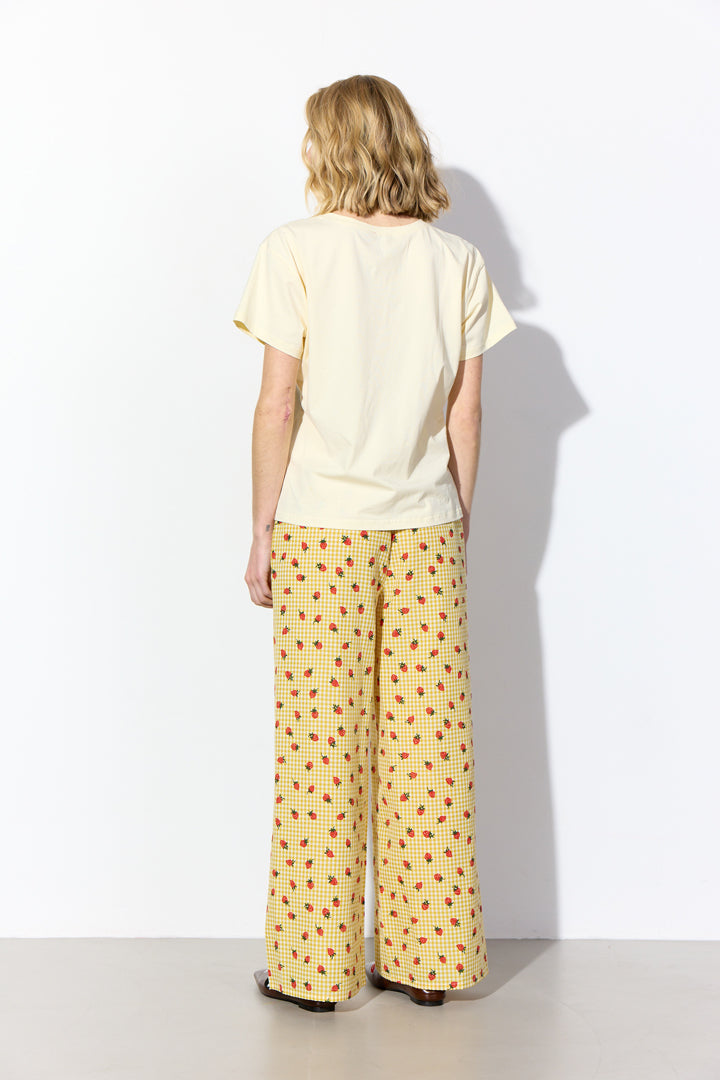 HUNKØN Ruth Trousers Trousers Yellow