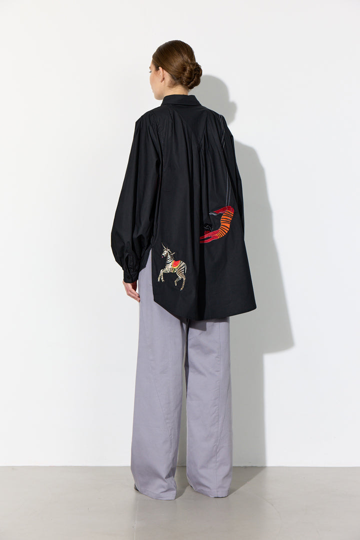 HUNKØN Sasha Shirt Shirts Black