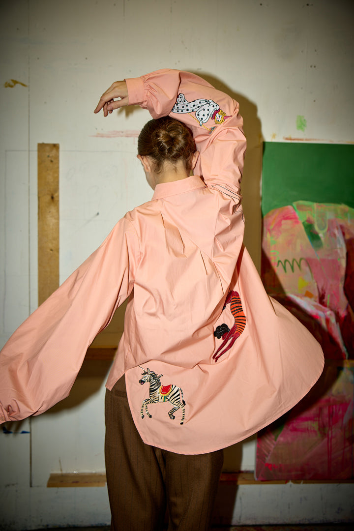 HUNKØN Sasha Shirt Shirts Peach