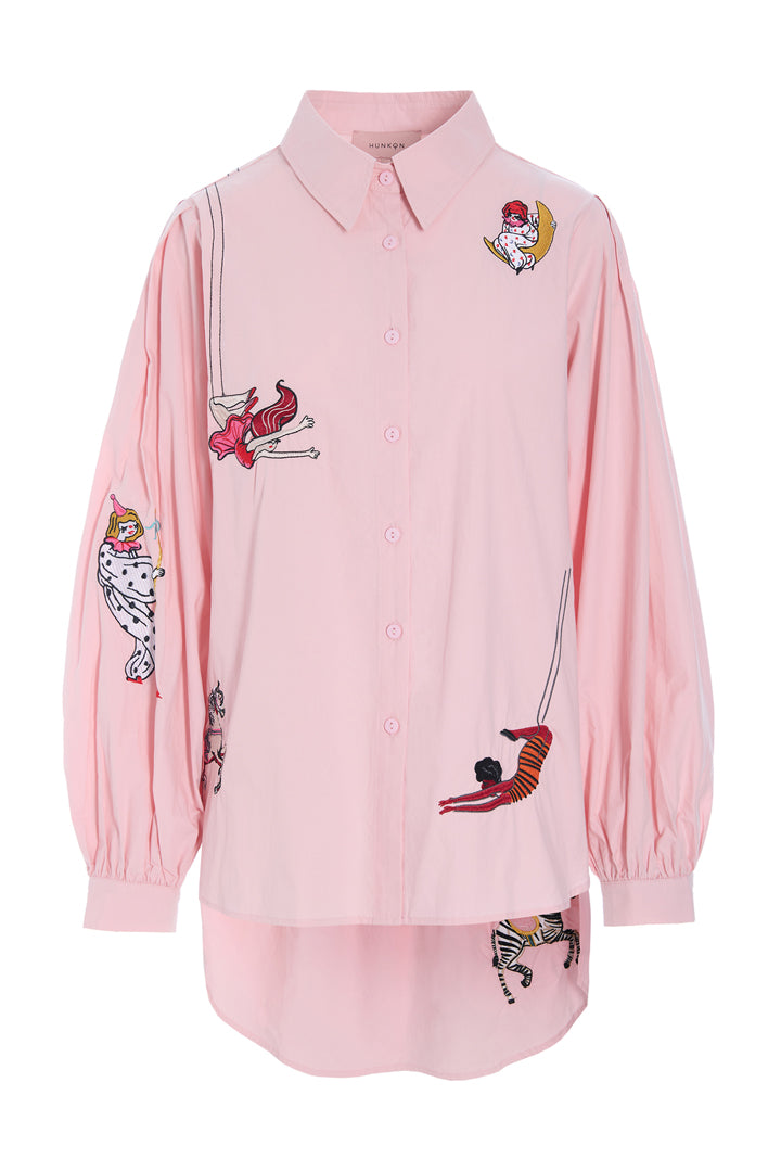 HUNKØN Sasha Shirt Shirts Soft Pink