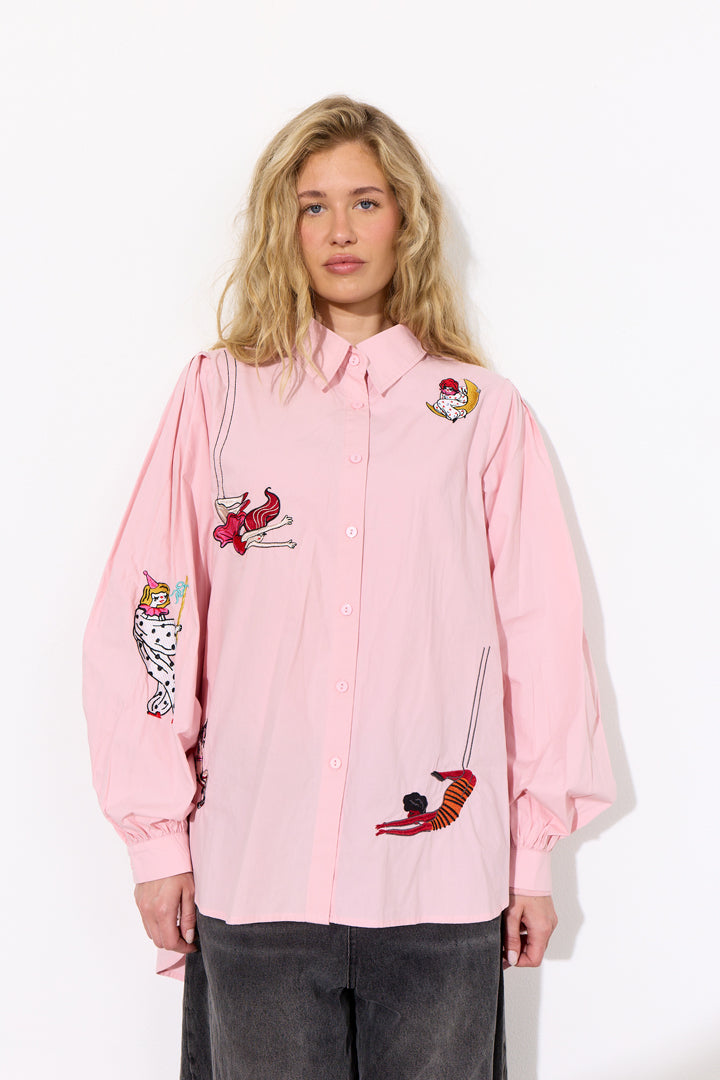 HUNKØN Sasha Shirt Shirts Soft Pink