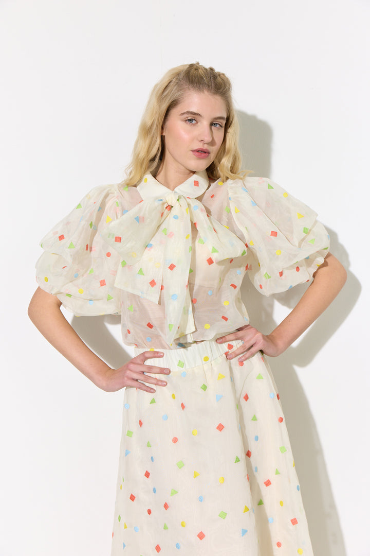HUNKØN Sharon Shirt Shirts Confetti