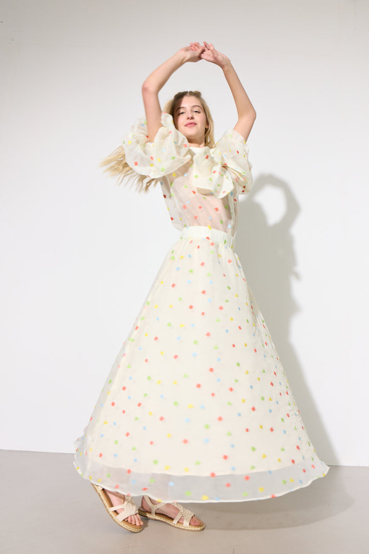 HUNKØN Sharon Skirt Skirts Confetti