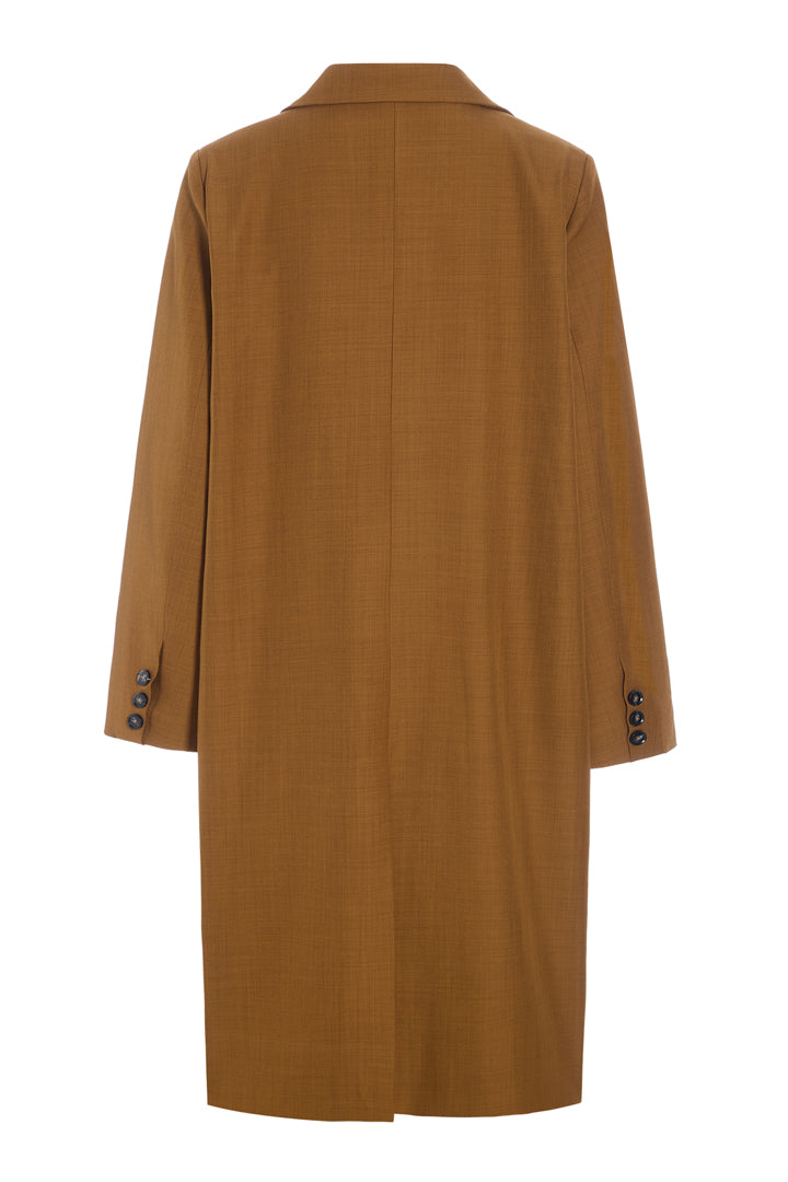 HUNKØN Sia Coat Coats Brown
