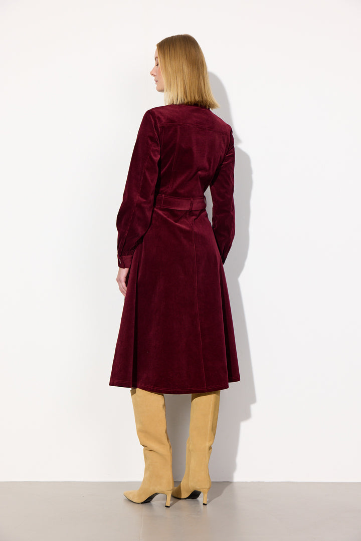 HUNKØN Silje Dress Dresses Bordeaux