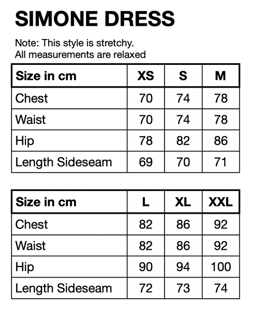 HUNKØN Simone Strap Dress Dresses Black