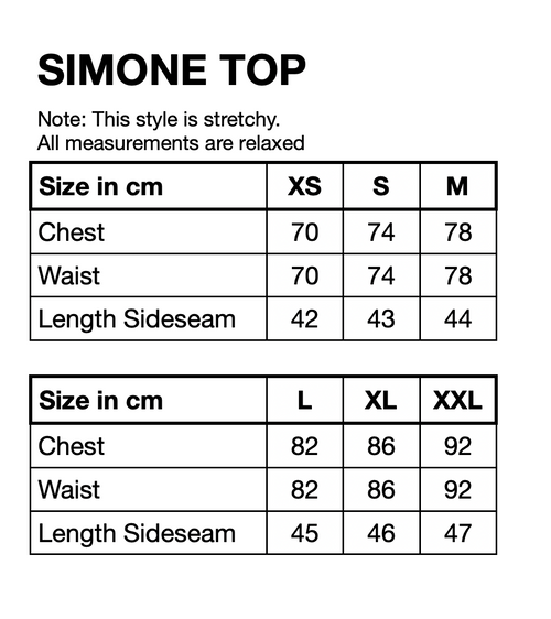 HUNKØN Simone Top Tops Rose