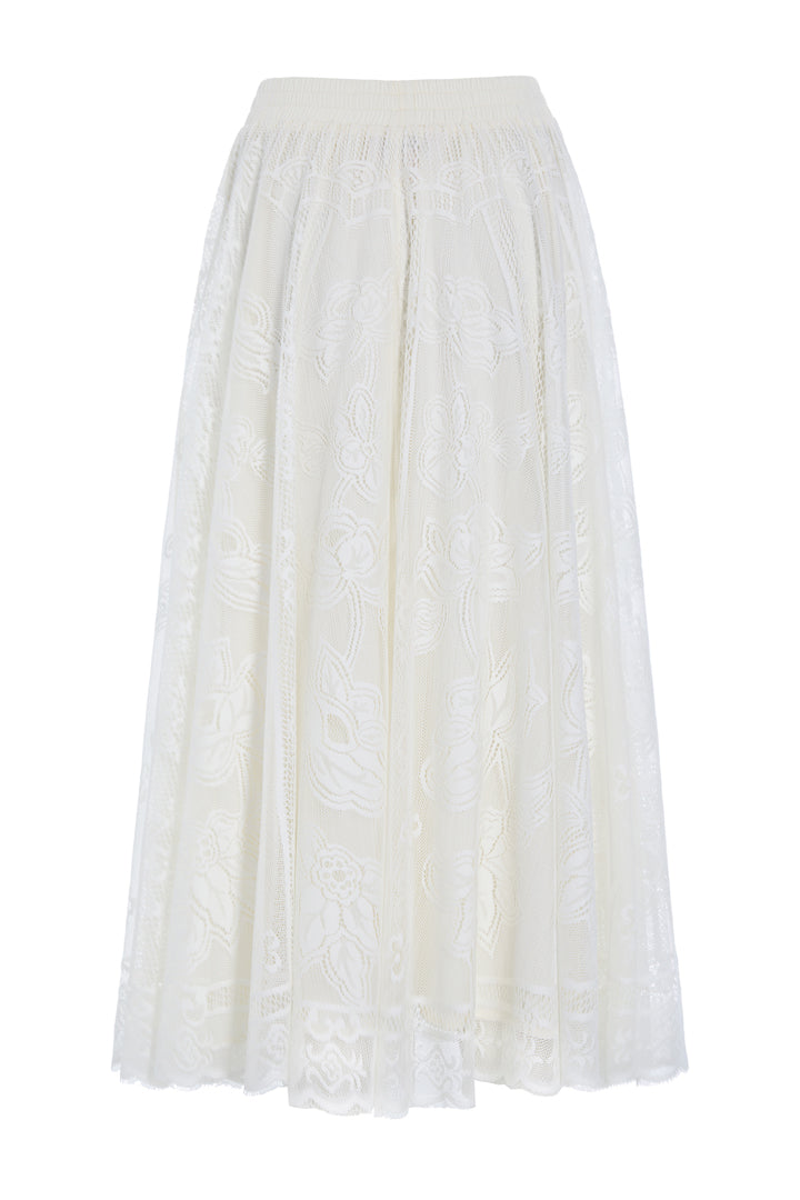 HUNKØN Stine Skirt Skirts Off White