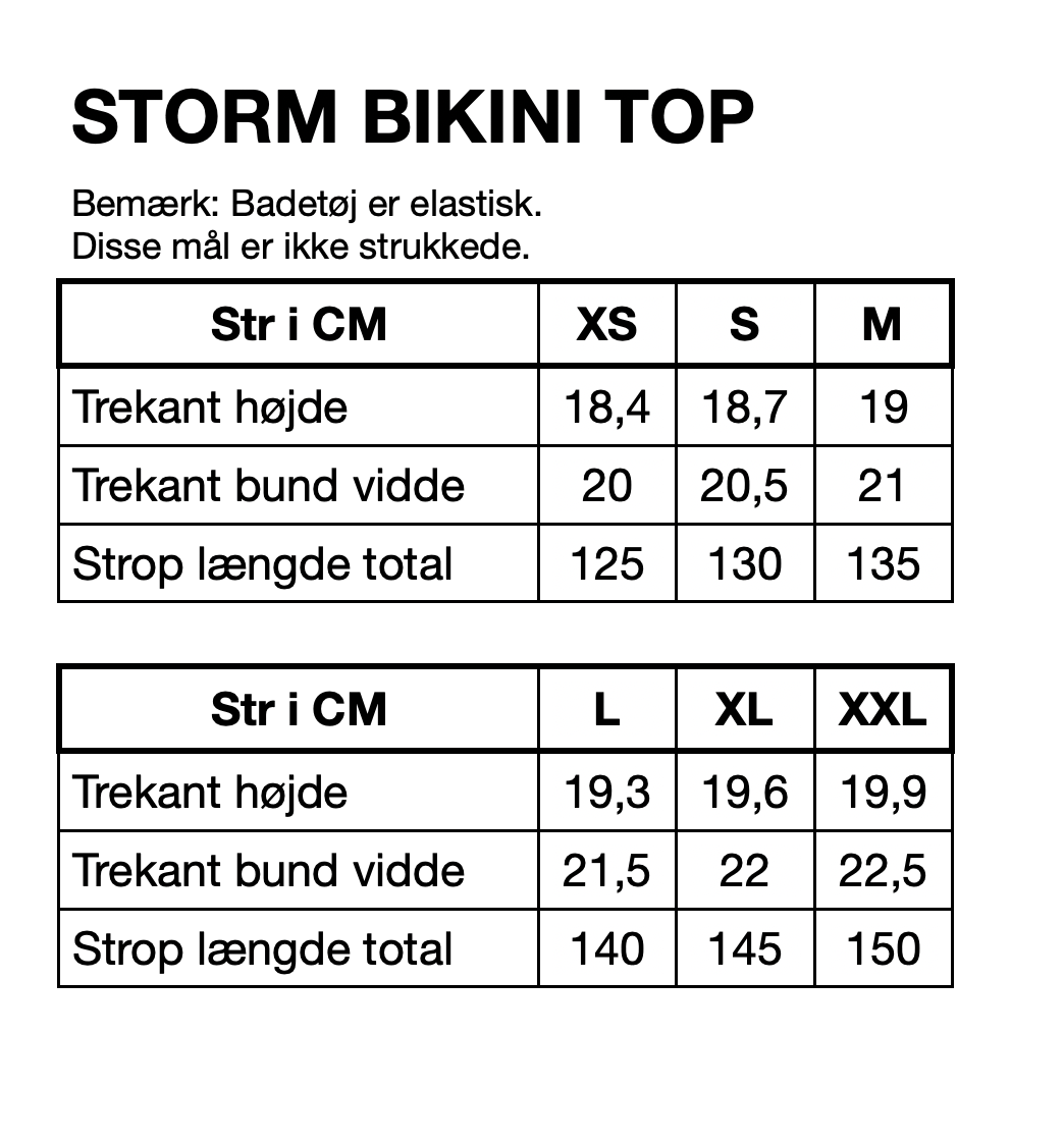 HUNKØN Storm Bikini Top Swimwear Under the Sea Art Print