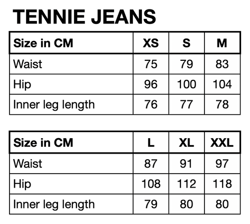 HUNKØN Tennie Jeans Trousers Light Denim