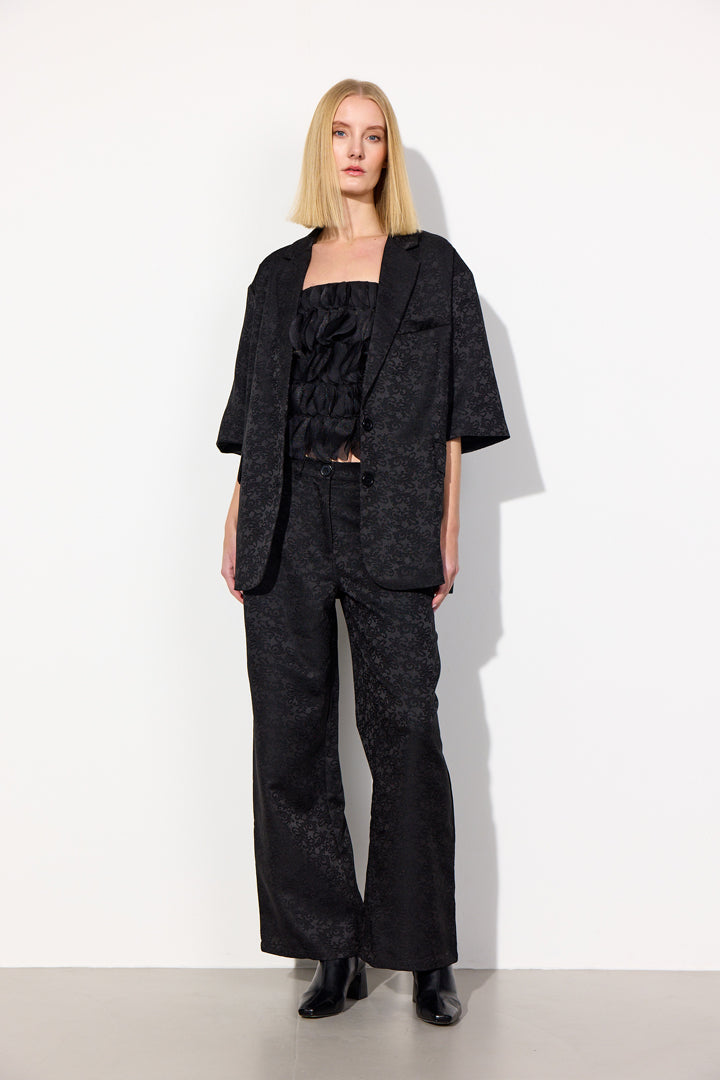HUNKØN Thora Blazer Jackets Black