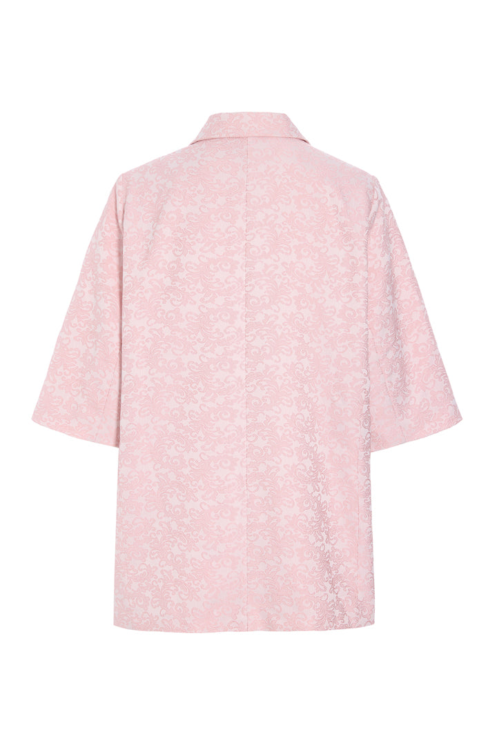 HUNKØN Thora Blazer Jackets Soft Pink