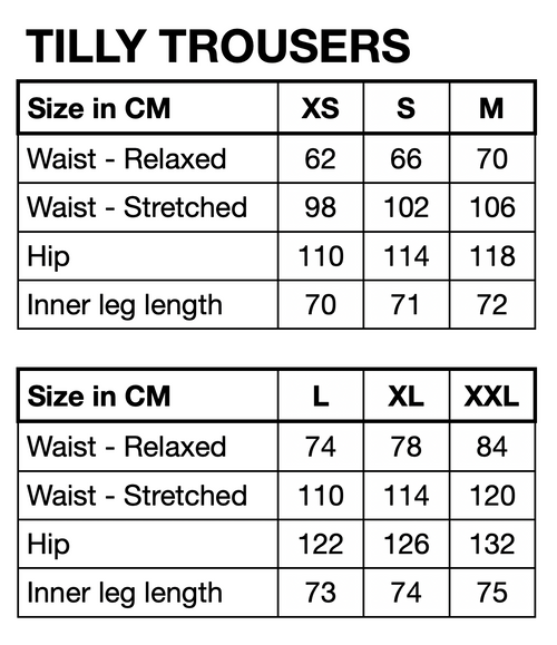 HUNKØN Tilly Trousers Trousers Yellow
