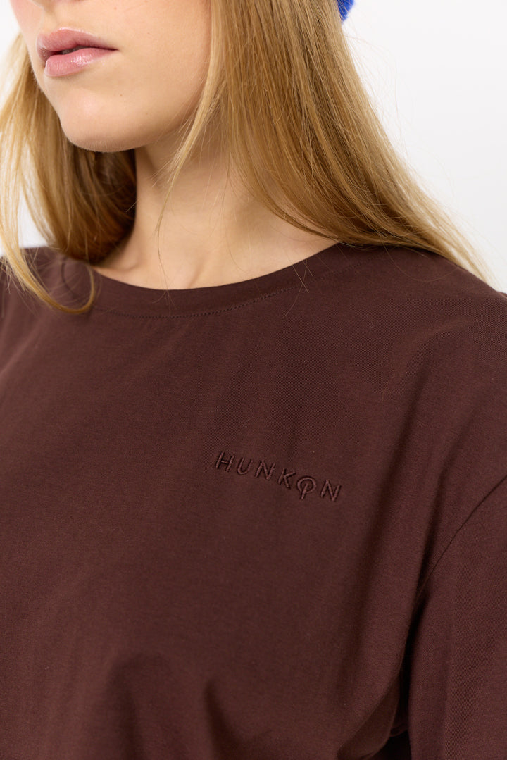 HUNKØN Vibe T-shirt T-shirts Brown