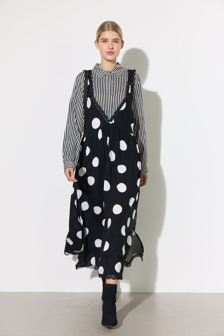 HUNKØN Vicky Dress Dresses Big Dots