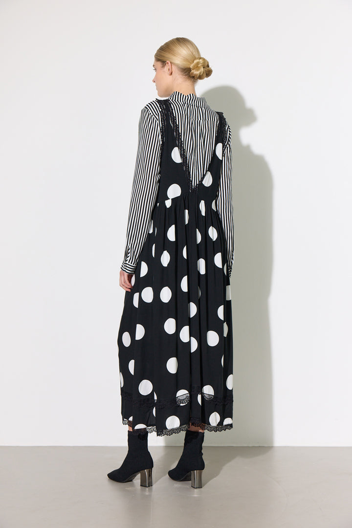 HUNKØN Vicky Dress Dresses Big Dots