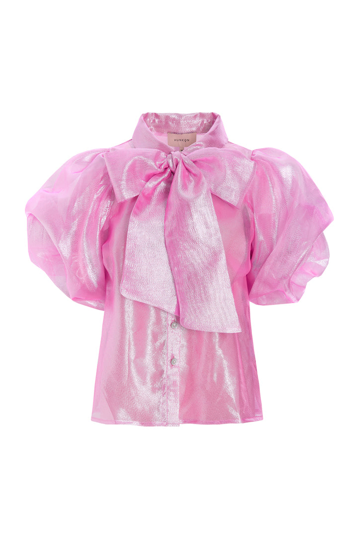 HUNKØN Zinnia Shirt Shirts Hot Pink