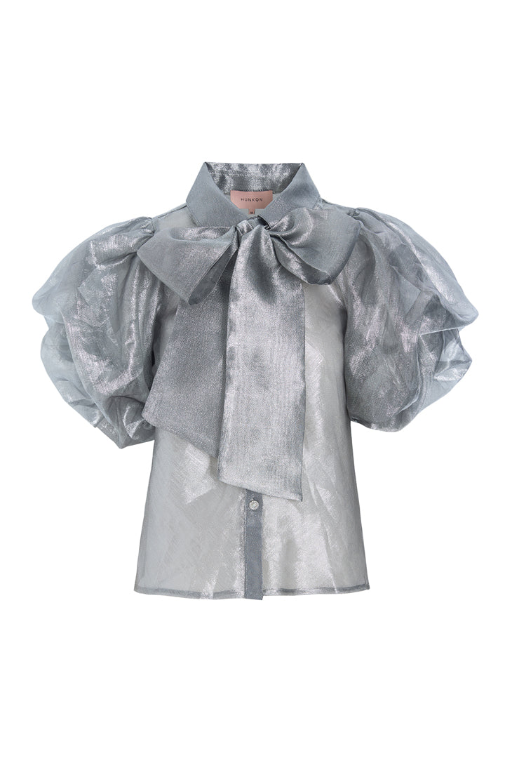 HUNKØN Zinnia Shirt Shirts Silver