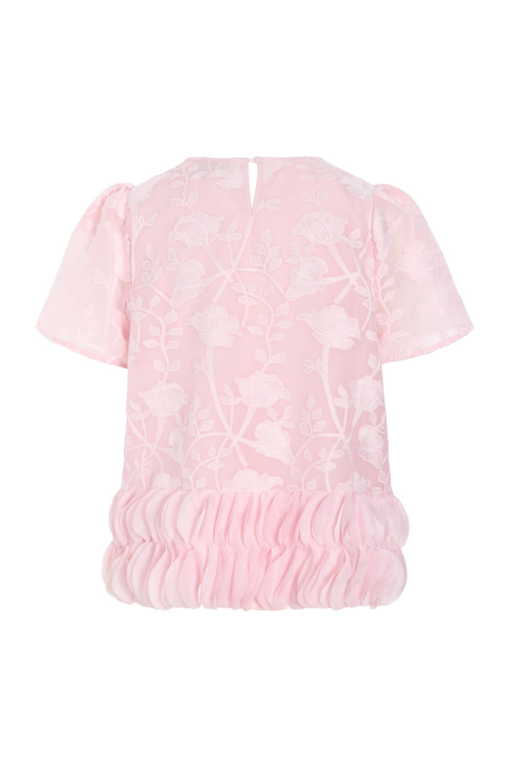 HUNKØN Aiko Blouse Blouses Pink
