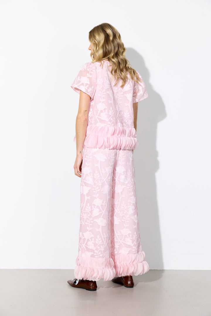 HUNKØN Aiko Blouse Blouses Pink