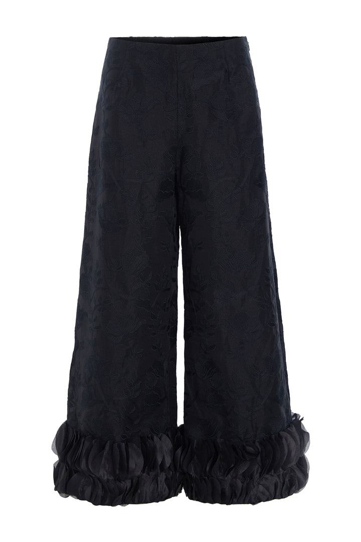 HUNKØN Aiko Trousers Trousers Black