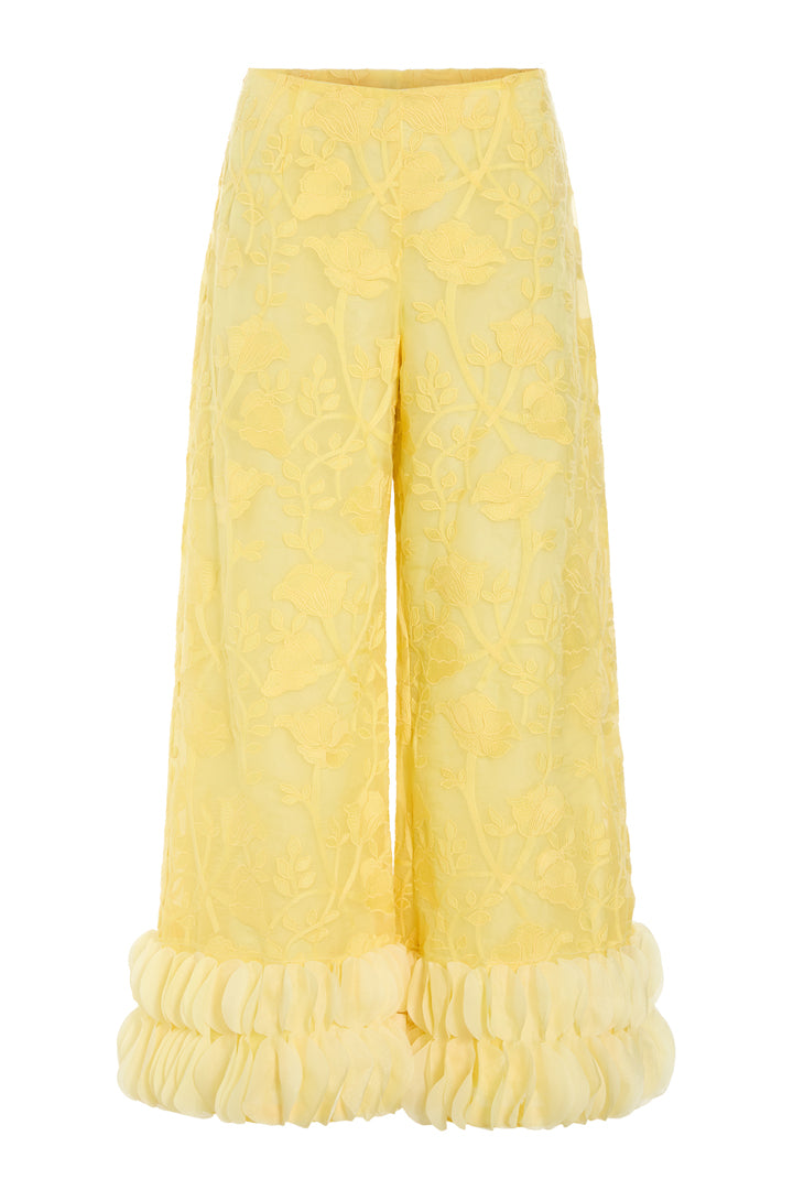 HUNKØN Aiko Trousers Trousers Yellow