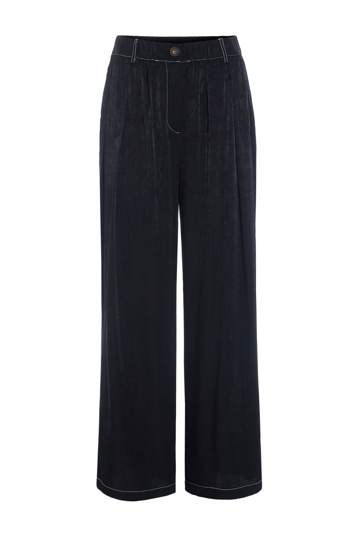 HUNKØN Andy Trousers Trousers Black