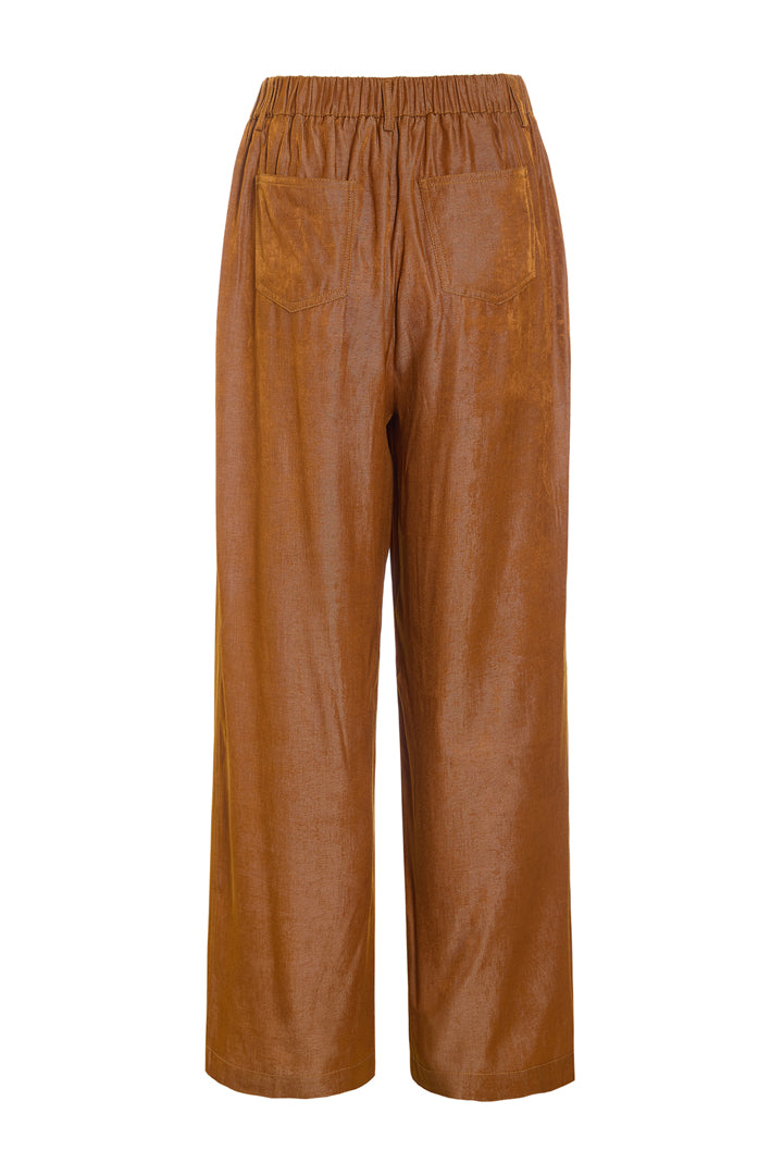 HUNKØN Andy Trousers Trousers Brown