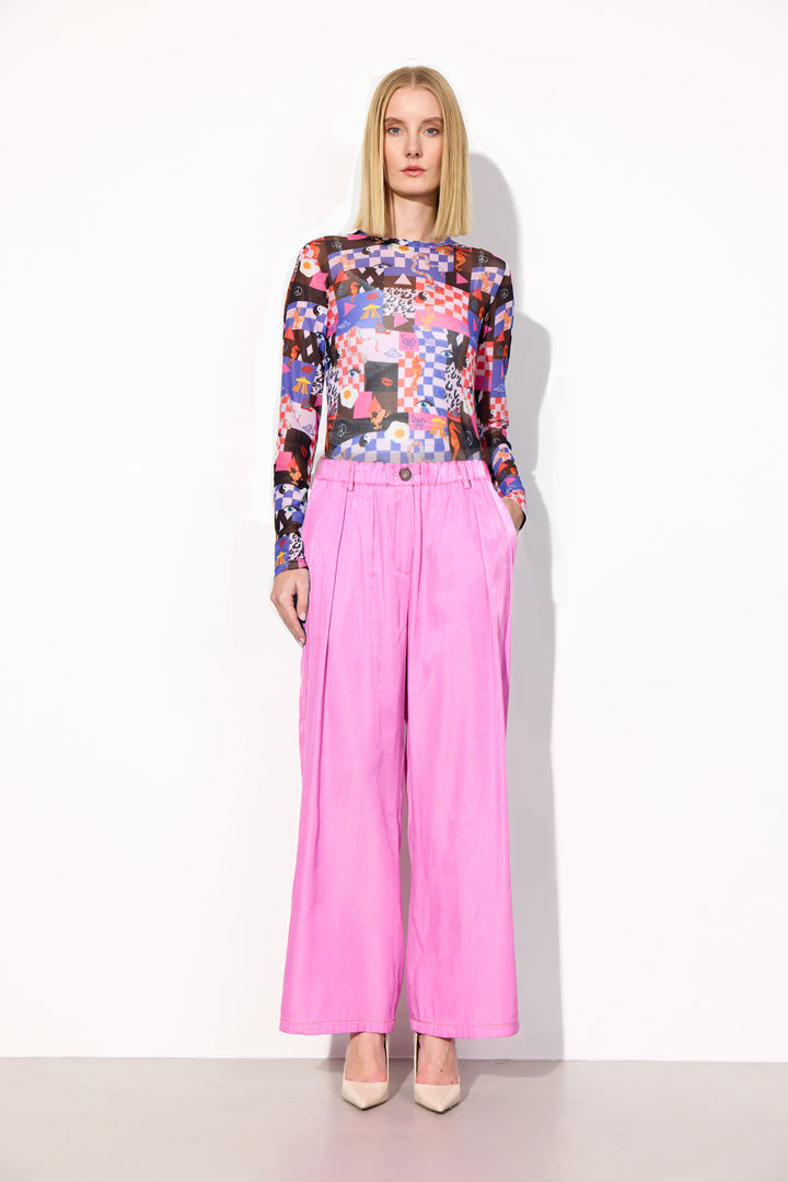 HUNKØN Andy Trousers Trousers Pink