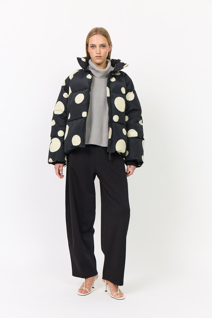 HUNKØN Arabella Bomberjacket Jackets Black