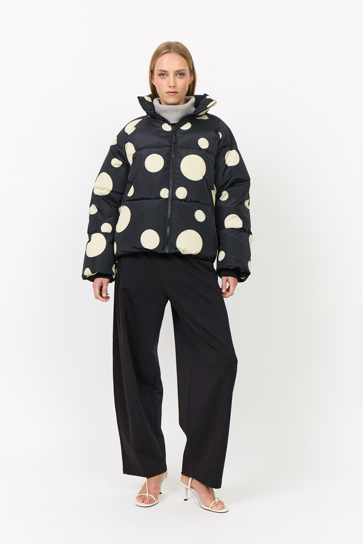 HUNKØN Arabella Bomberjacket Jackets Black