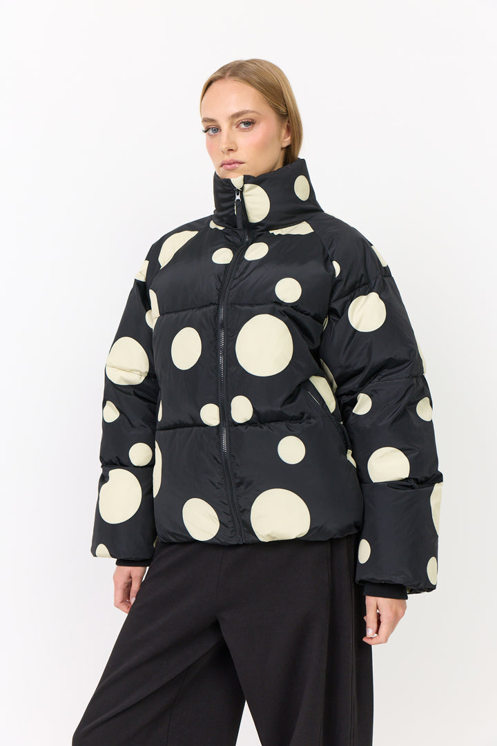 HUNKØN Arabella Bomberjacket Jackets Black