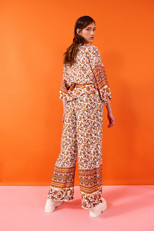 HUNKØN Augusta Trousers Trousers Marigold