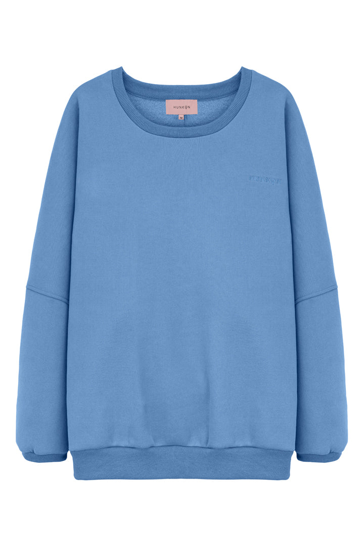 HUNKØN Ava Sweatshirt Sweatshirts Blue